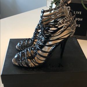 Sexy Lamb caged Heels